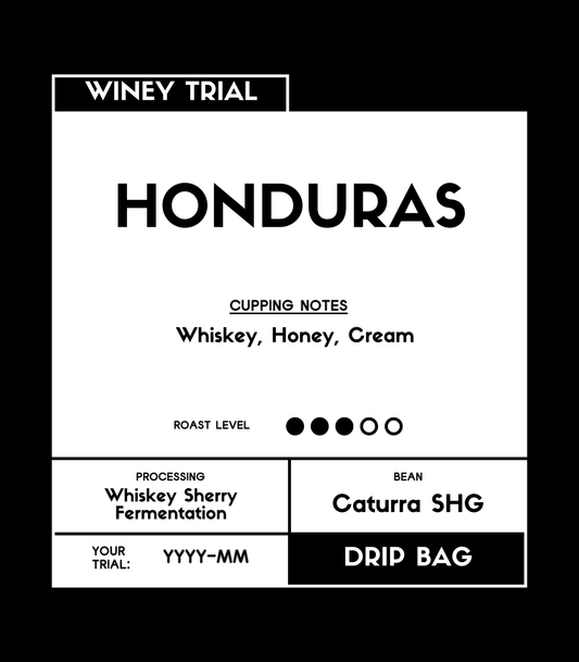 Honduras | Caturra | Whiskey Sherry Fermentation | Coffee Beans Drip Bag